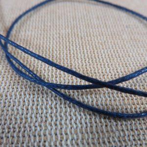 Fil cordon bleu foncé 1mm – vente par 10 mètres