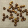 Perles en bois pin marron clair 6mm