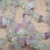 Perles Fluorite chips irrégulière pierre de gemme - lot de 40