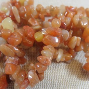 Perles Aventurine pépite irrégulière – lot de 50 pierre de gemme