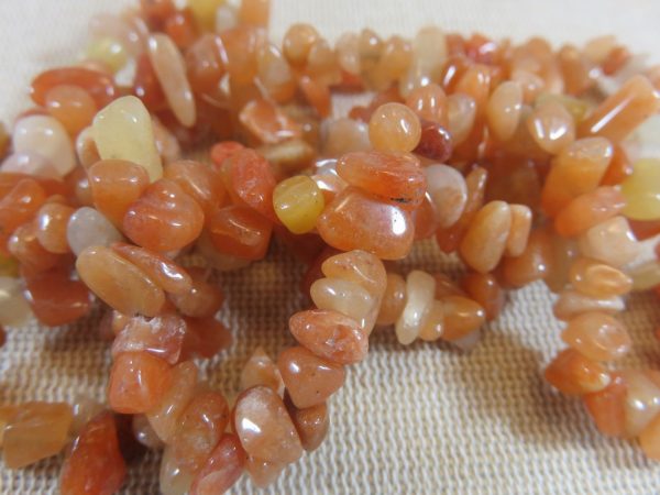 Perles Aventurine pépite irrégulière - lot de 50 pierre de gemme