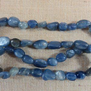 Perles Sodalite irrégulière 6mm à 8mm bleu ancien – lot de 10 pierre de gemme