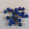 Perles Lapis lazuli 6mm ronde bleu - lot de 10 Pierre de gemme
