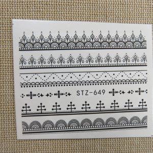 Stickers d’ongle Nails-Art décalcomanie – 5 feuillets décoration d’ongle