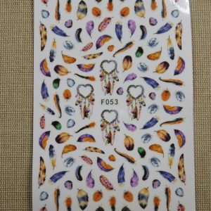 Nails-Art stickers plume autocollant décoration d’ongle
