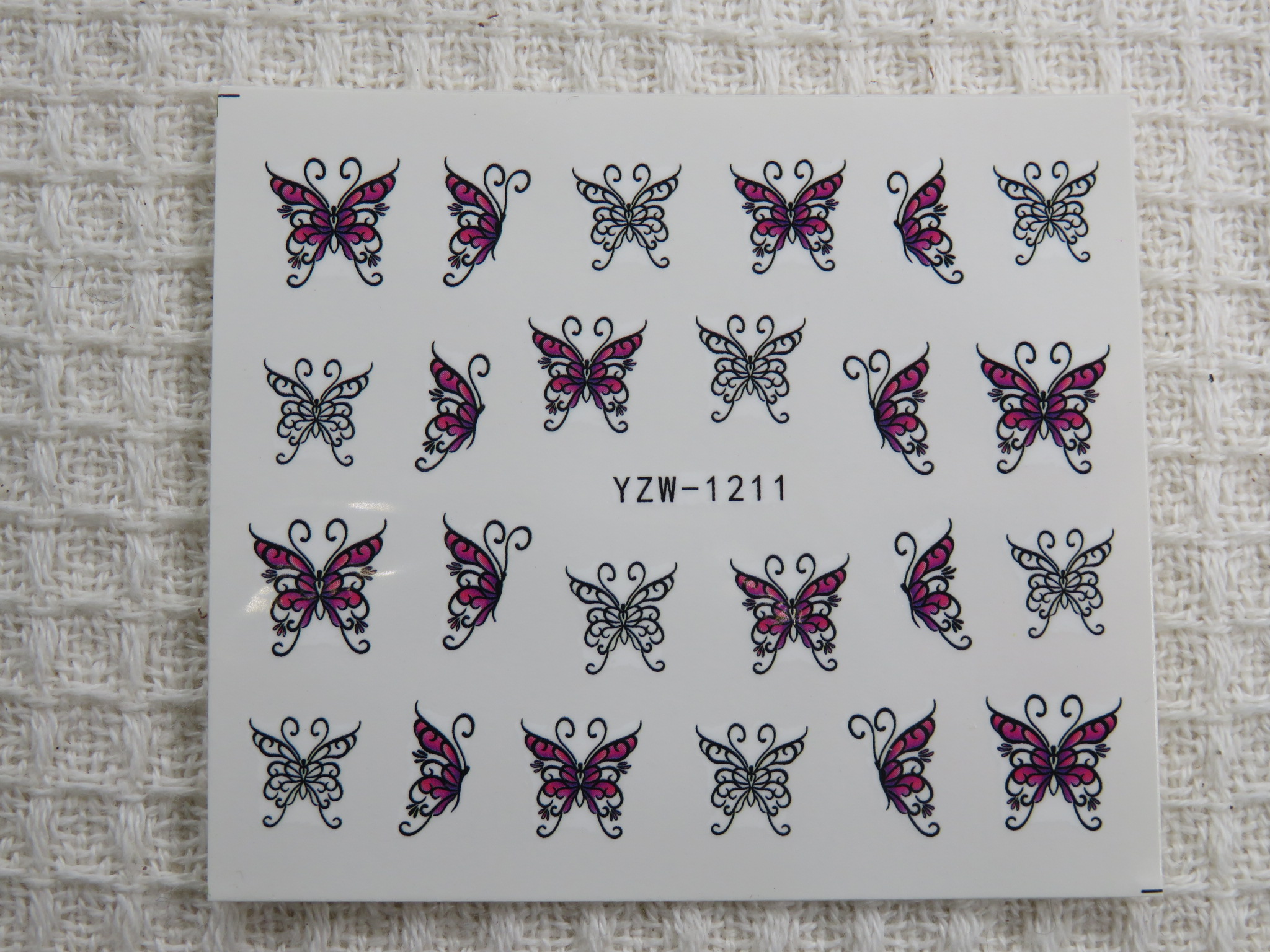 Nails-Art papillon stickers ongle décalcomanie