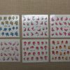 Stickers d'ongle fleurs Nails-Art décalcomanie