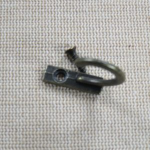 Patère style rétro ancien – un crochet bronze effet vintage pour clés serviette torchon