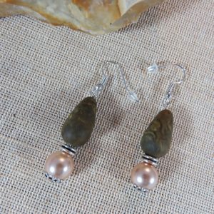 Boucles d’oreille ethnique, bijoux de perles pour femme