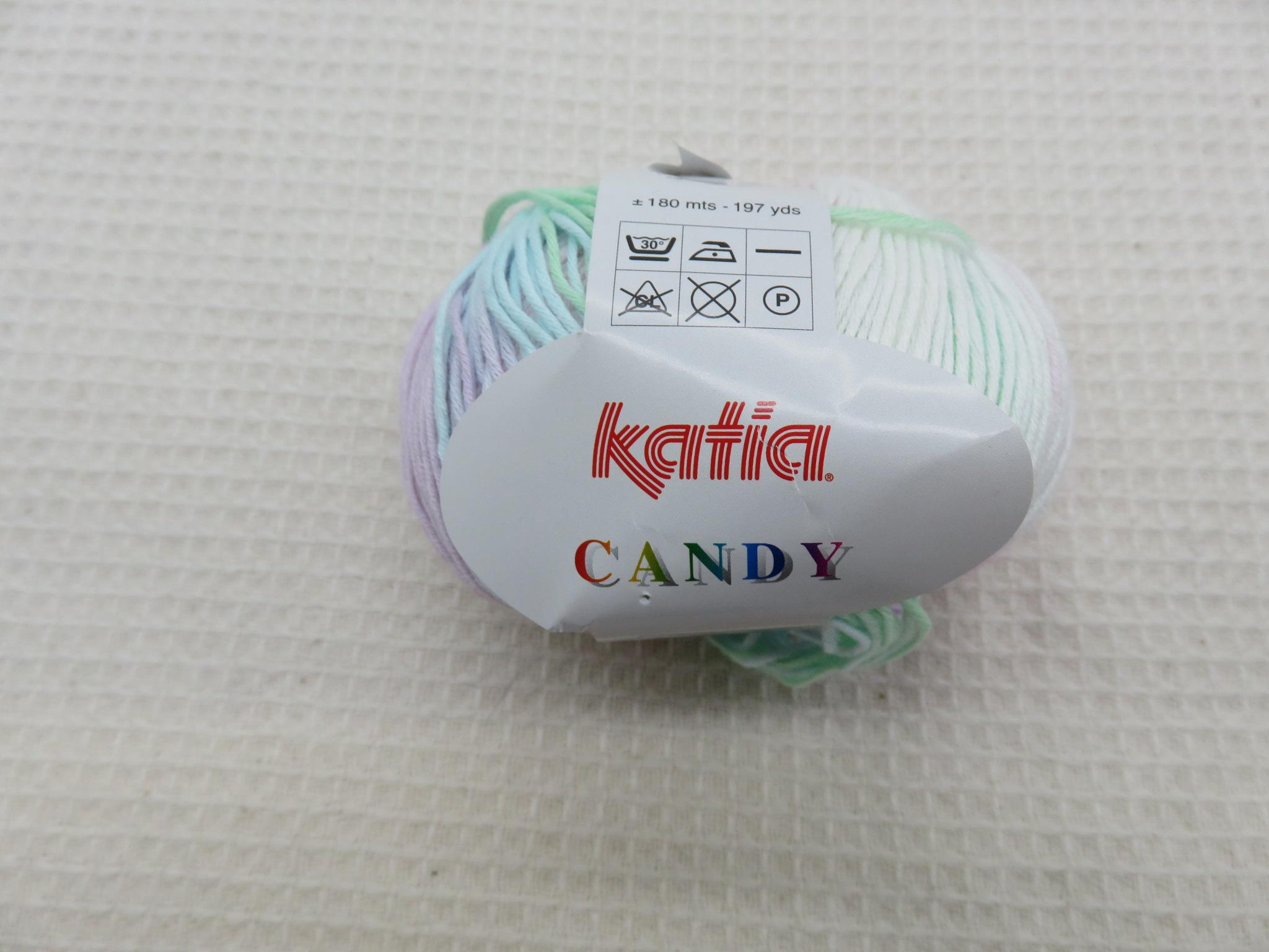 Fil Katia Candy multicolore pelote coton