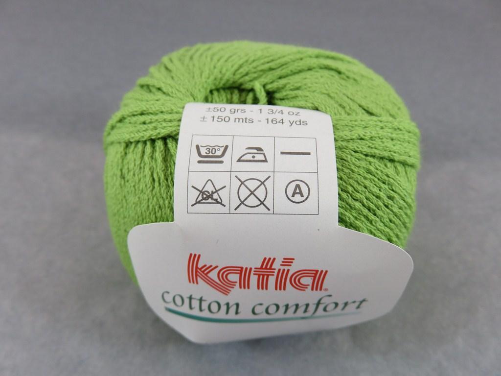 Coton vert Katia cotton comfort pelote coton et polyamide