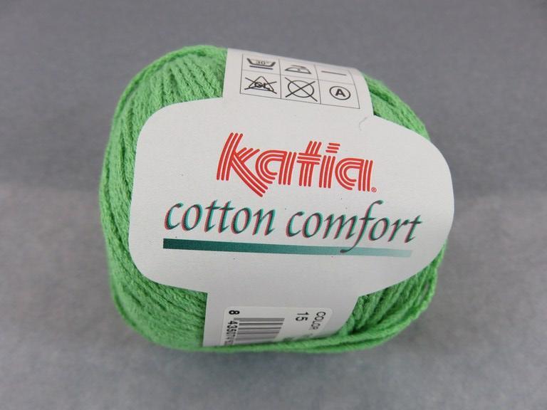 Coton vert Katia cotton comfort pelote coton et polyamide