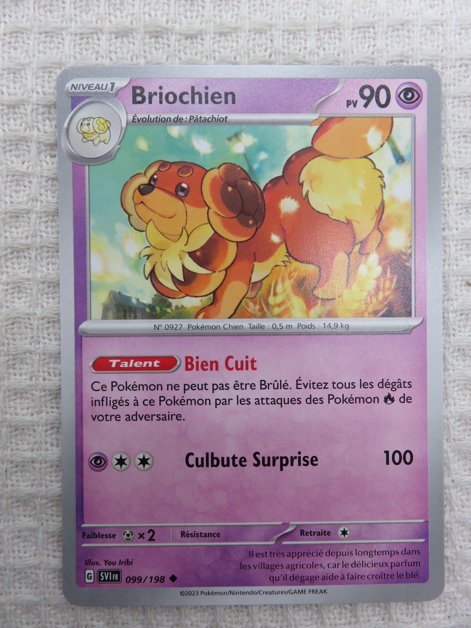 Carte Pokémon Briochien 099/198 Ecarlate et Violet